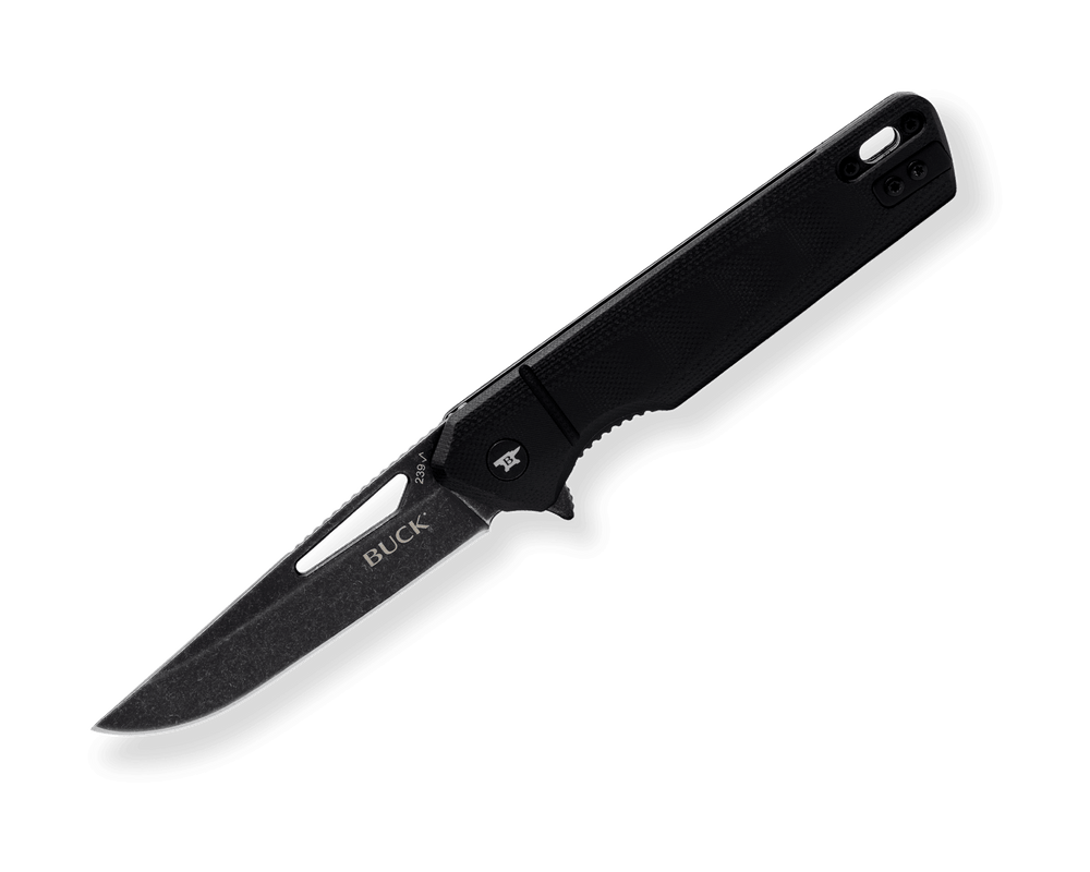 Buck 239 Infusion Liner Lock Knife Black G-10 SKU 0239BKS-B