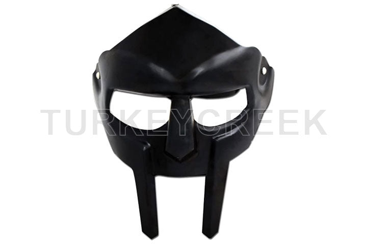 Medieval Warrior Gladiator Costume Re-Enactment Mask 18 Gauge Steel SKU: TC-2295BK