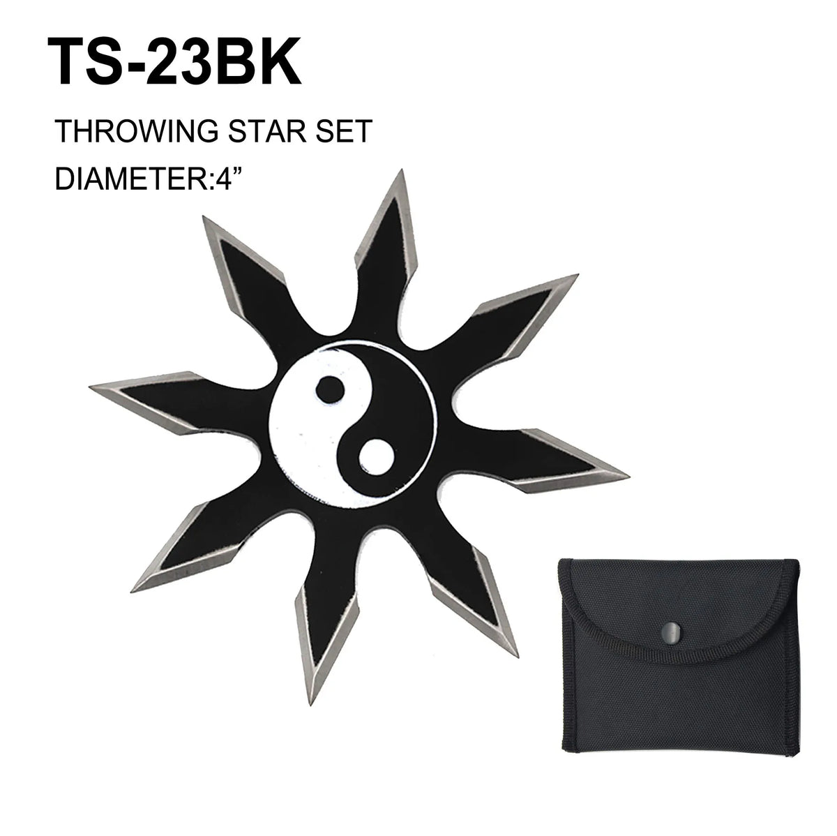 Ying Yang Throwing Star 4