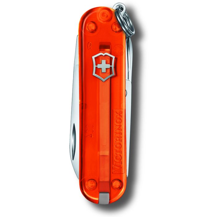 Victorinox Classic SD Swiss Army Multi-Tool Fire Opal SKU VN06223T82G