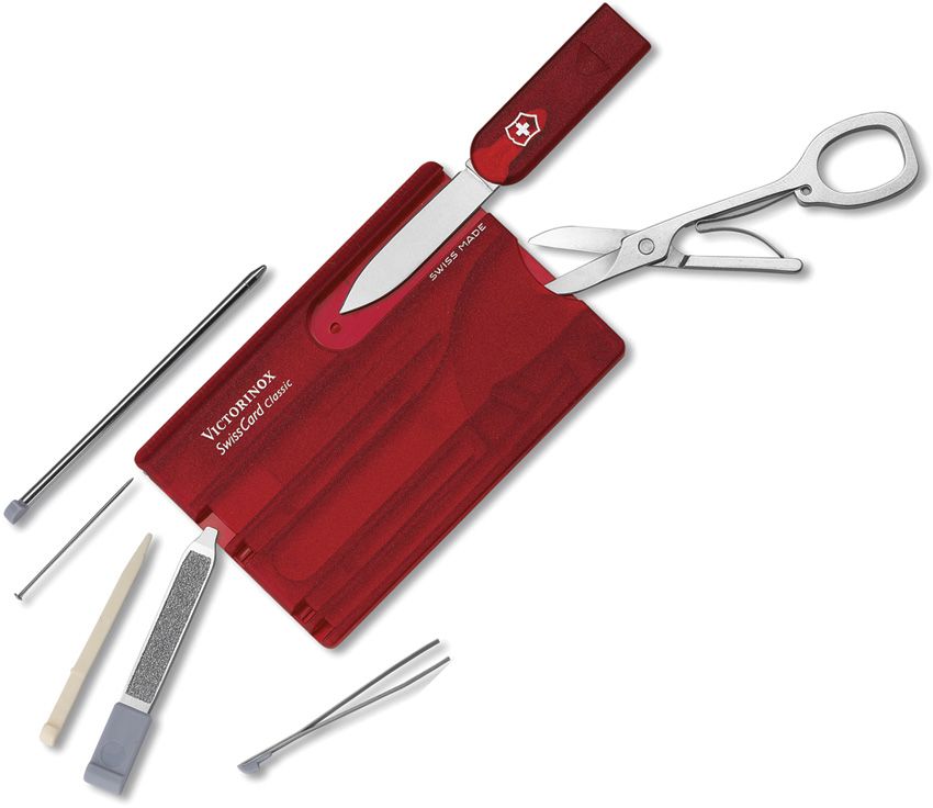 Victorinox Swiss Army Swiss-Card Ruby SKU VN07100TX3