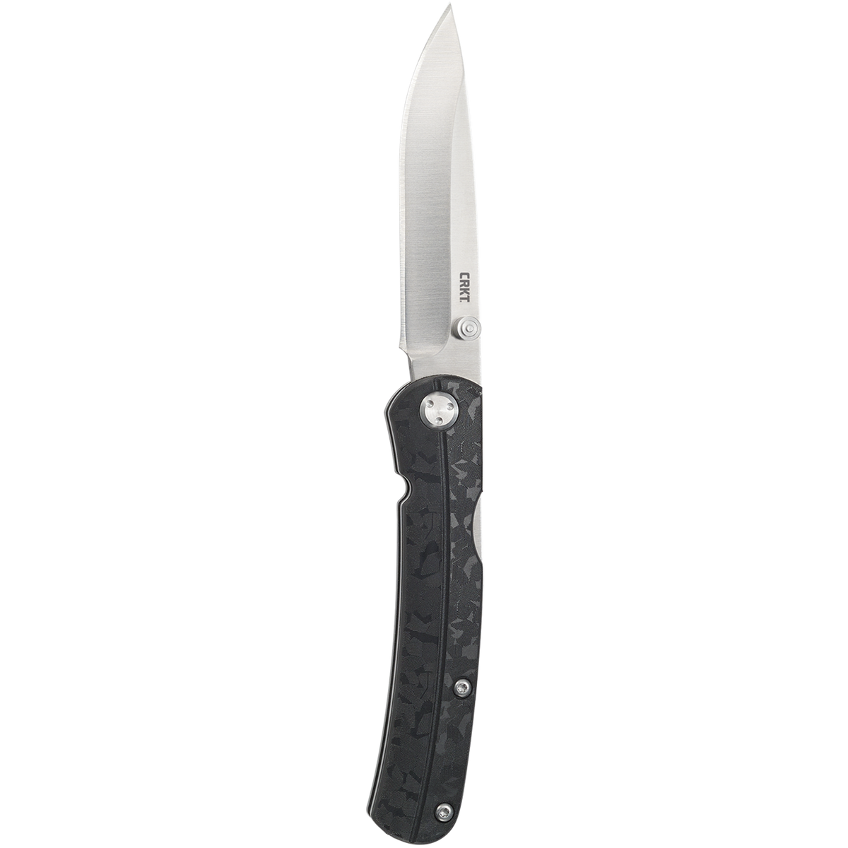 Columbia River Ken Steigerwalt Kith Folding Knife 8Cr13MoV Stainless Steel Blade/Black Nylon Handle SKU CRKT 6433