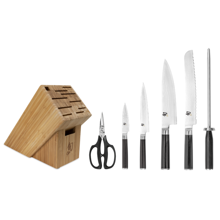 Shun Classic 7-Piece Essential Block Set SKU DM2003B