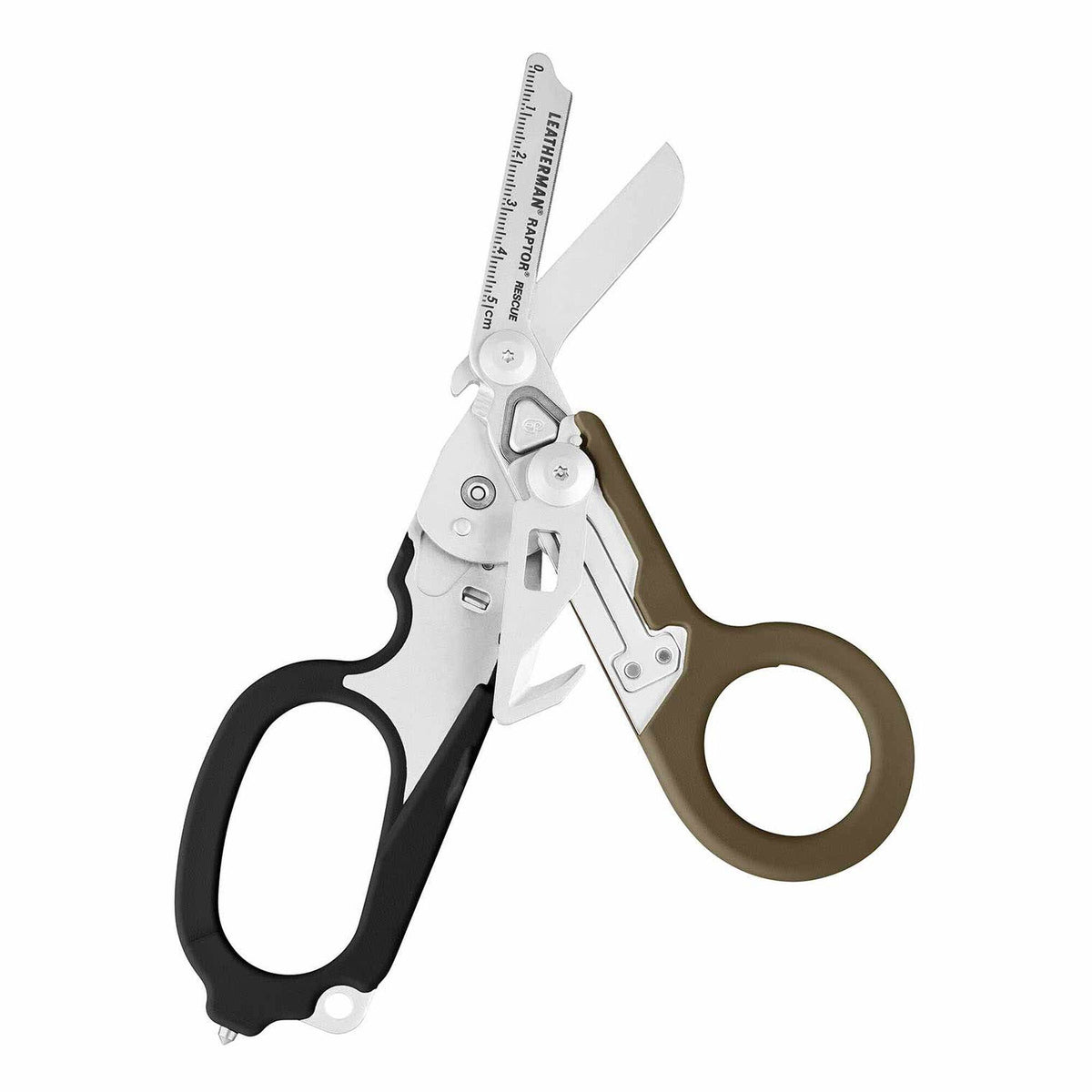 Leatherman Raptor Rescue Multi-Tool Scissors w/Holster Black/Coyote SKU 833060