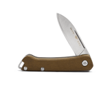 Buck 250 Saunter Drop Point Slip Joint Knife Green Micarta SKU 0250GRS-B