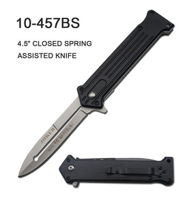 Joker (why so serious?) Stainless Steel Blade/Black Alum. Handle SKU TF-457BS/10-457BS