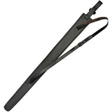 One Hand Medieval Cross Sword Full Tang SS Blade/Leather Wrap Handle w/Black Leather Sheath SKU 901140-LBS