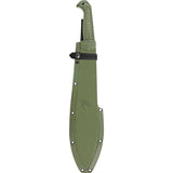 Condor Tool & Knife Terrachete Machete w/Sheath Condor Classic Finish 1075HC Carbon Steel Blade/Army Green Polypropylene Handle SKU CTK2849145HC