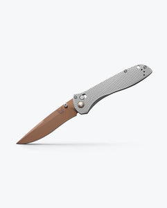 Benchmade Seven | Ten AXIS Lock Knife Gray Aluminum SKU 710FE-24