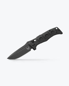 Benchmade Shane Sibert Mini Adamas Automatic Knife Black G10 Handle SKU 2730GY-1