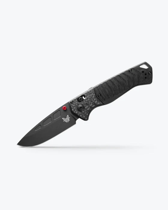 Benchmade PSK AXIS-Assist Knife CPM-MagnaCut Stainless Steel Blade/Black G10 with Carbon Fiber Bolsters Handle SKU 593BK-01