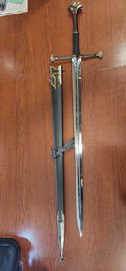 Medieval Sword W/Scabbard 50.5" Overall SKU 712