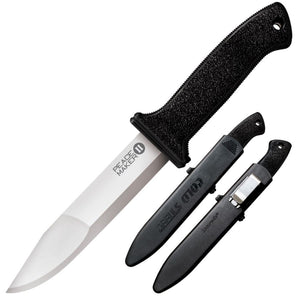 Cold Steel Peace Maker II Fixed Blade Knife w/Sheath German 4116 Stainless-Steel Blade/Black Polypropylene Handle SKU CS-20PBL