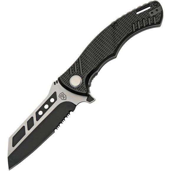 Sierra Zulu Nighthawk Reverse Tanto Folding Knife 8CR13 SS/Black Handle SZ-5602