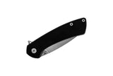 Buck 040 Onset Frame Lock Knife Black G-10 SKU 040BKS