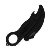 Tactical Team Black Liner Lock Fahei Finish 3CR13 SS Blade & Handle SKU 14396