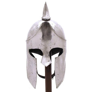 Medieval Warrior Greek Sparton Helmet Lined 18-Gage Steel SKU TC-60241