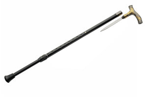 31.5"-41" Adjustable Cane with Hidden 7" Steel Blade Eden Handle SKU 927033