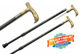 31.5"-41" Adjustable Cane with Hidden 7" Steel Blade Phoenix Handle SKU 927035