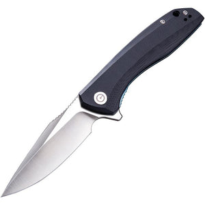 Civivi Backlash Linerlock Knife 9Cr18MoV Stainless Steel Blade/Black G10 Handle SKU