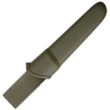 Mora Companion MG Army Model Fixed Blade Knife w/Sheath Stainless-Steel Blade/OD Green Propylene Handle SKU FT10128