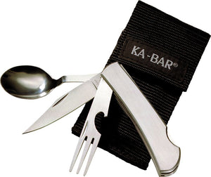 Ka-Bar Hobo Outdoor Dining Kit 4" overall SKU KA1300/1300