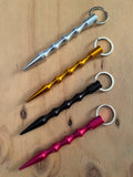 Kubotan with Key Ring Gold SKU KB-2GD