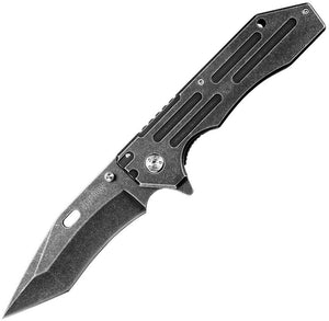 Kershaw Lifter Assist Open Framelock Knife 3Cr13 Blackwash SS/Blackwash SS Handle SKU KS1302BWX