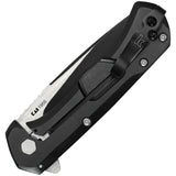 Kershaw Showtime Assist Open Framelock Knife Black Oxide Coated 8Cr13MoV SS/Black Handle SKU KS1955