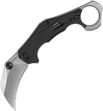 Kershaw Outlier Assist Open Karambit Knife 8Cr13MoV Stainless Blade/Black Handle SKU KS2064SW