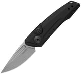 Kershaw Launch 9 Automatic Knife Stonewash CPM-154 Stainless Blade/Black Anodized Alum. Handle  SKU 7250/KS7250