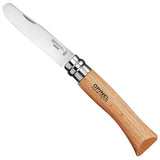 My First Opinel No.7 Knife with Sheath Rounded Tip SS Blade/Beechwood Handle SKU 002400