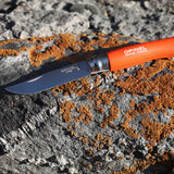 Opinel No. 7 Colorama Orange Stainless Steel Pocket Knife w/Lanyard SKU 002208