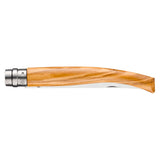 Opinel No.12 Effile Stainless Steel Folding Knife Olivewood Handle SKU 002564