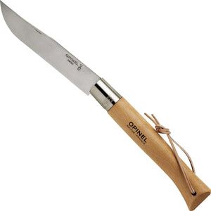 Opinel No.13 Giant Folding Knife Stainless Steel Blade/Beechwood Handle SKU 122136