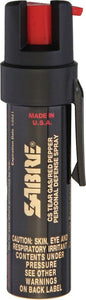 Sabre Defense Spray Pocket Unit w/Clip Red pepper, CS Military Tear Gas & UV Marking Dye SKU SA70022