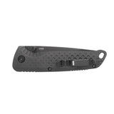 SOG Adventurer LB Blackout Lock Back Folding Knife SKU 13-11-01-43