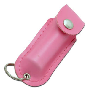 1/2 oz Keychain Pepper Spray with Pink Pouch SKU T313202