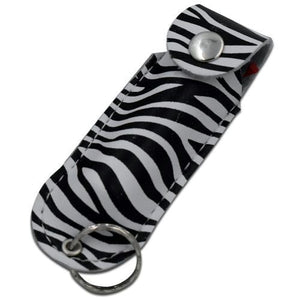 1/2 oz Keychain Pepper Spray with Zebra Pouch SKU T313226