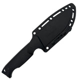 Takumitak Easy Fixed Blade Knife w/Sheath & 2 Handles Black 3Cr13 SS Blade/Black & Green Nylon Handles SKU TKF304