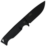 Takumitak Easy Fixed Blade Knife w/Sheath & 2 Handles Black 3Cr13 SS Blade/Black & Green Nylon Handles SKU TKF304