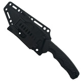 Takumitak Reaper Fixed Blade Knife w/Sheath & 2 Handles Black 3Cr13 SS Blade/Black & Green Nylon Handles SKU TKF305