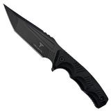 Takumitak Reaper Fixed Blade Knife w/Sheath & 2 Handles Black 3Cr13 SS Blade/Black & Green Nylon Handles SKU TKF305