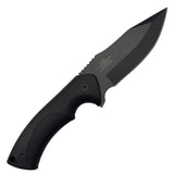 Takumitak Fit Fixed Blade Knife Black 3Cr13 SS Blade/Black & Green Nylon Handles SKU TKF306