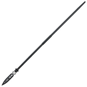 United Cutlery M48 Magnum Spear 64 5/8" Overall Black 2Cr13 Stainless Blade/Black Nylon Fiber & Alum. Shaft with Black TPU Sheath SKU UC3137