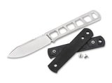 Boker BFF Packlite Fixed Blade Knife with Neck Sheath CPM MagnaCut Steel Blade/Skeletonized Handle w/Black Polymer Scales SKU 120749