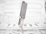 Boker Plus Baby X Flipper Frame Lock Knife D2 Tool Steel Blade/Stainless-Steel Handle SKU 01BO366