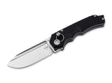 Boker Plus Hermod Liner Lock Knife Spear Point D2 SS Blade/Black G10 Handle SKU 01BO914