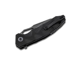 Boker Plus Kirke Button Lock Knife Black G-10 SKU 01BO636