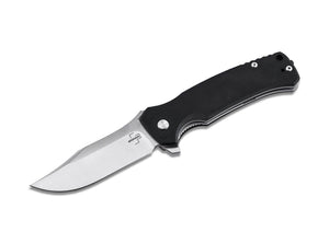 Boker M.E.R.K. 1 Liner Lock Knife Black G-10 SKU 01BO552